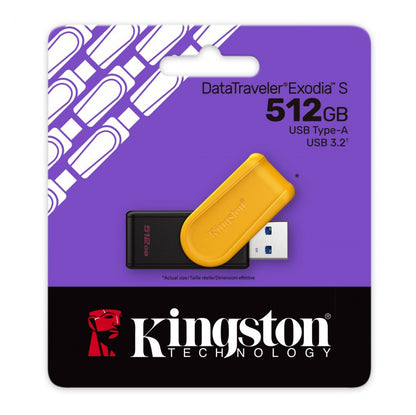 Εξωτερική Μνήμη USB-A 3.2 Kingston DT Exodia S, 512Gb DTXS/512GB