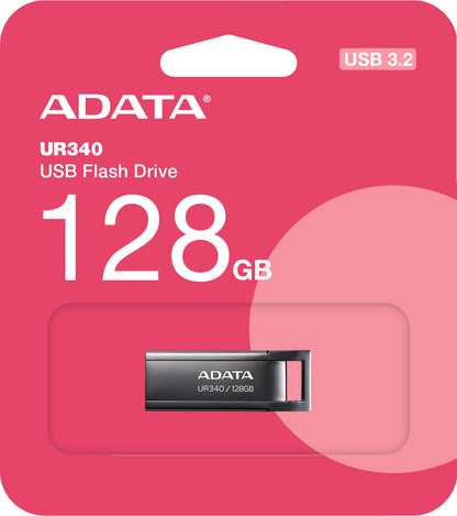 Εξωτερική μνήμη USB-A 3.2 Adata UR340, 128Gb AROY-UR340-128GBK 