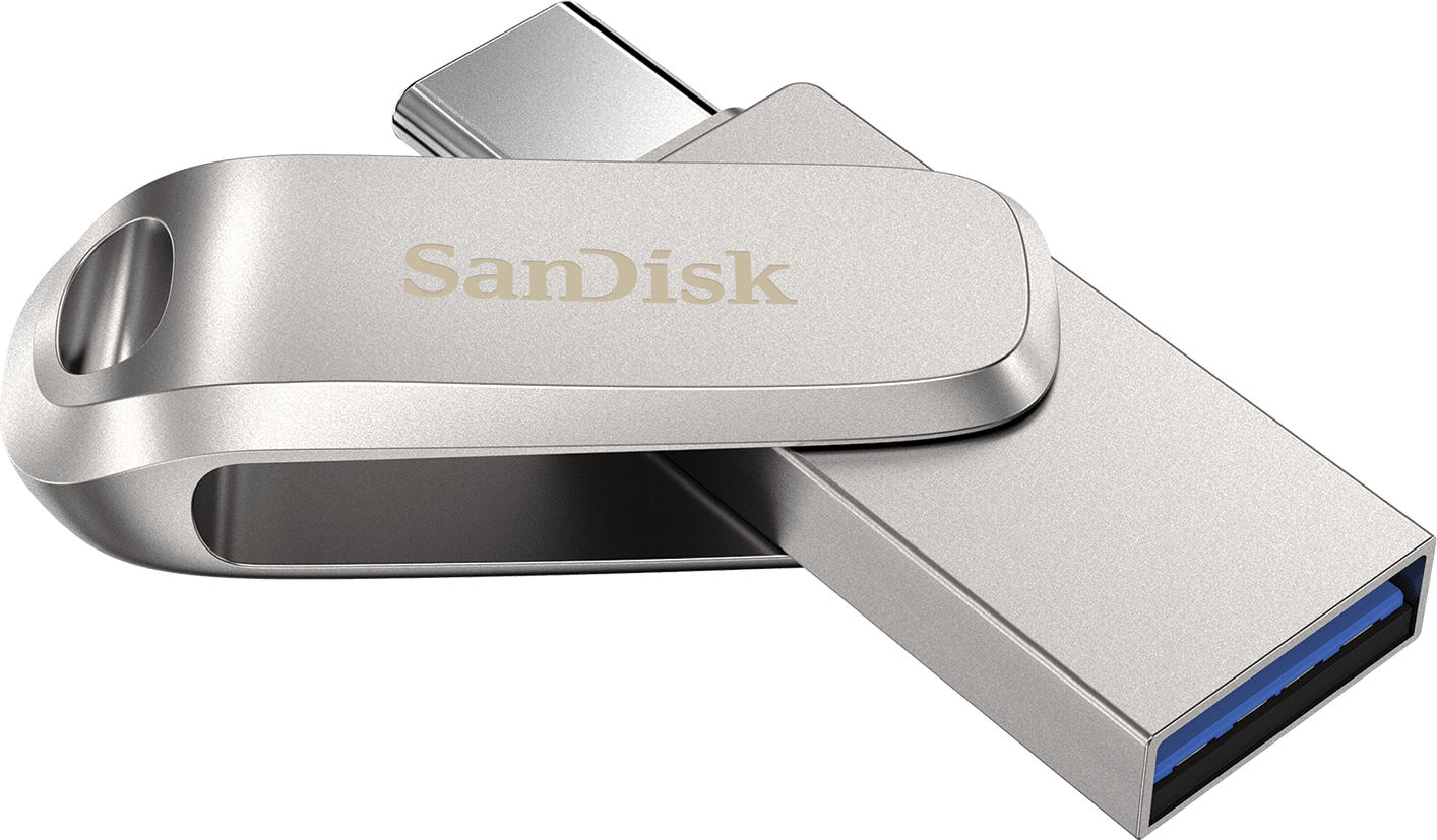 Εξωτερική Μνήμη USB-A 3.2 / USB-C SanDisk Ultra Luxe Dual Drive, 128Gb SDDDC4-128G-G46