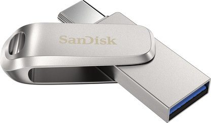 Εξωτερική Μνήμη USB-A 3.2 / USB-C SanDisk Ultra Luxe Dual Drive, 128Gb SDDDC4-128G-G46