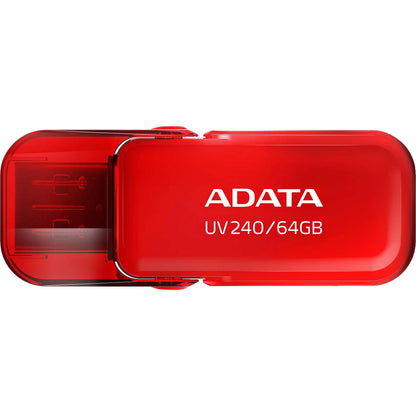 Εξωτερική μνήμη USB-A Adata UV240, 64Gb AUV240-64G-RRD 