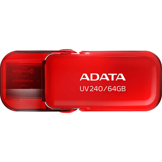 Εξωτερική μνήμη USB-A Adata UV240, 64Gb AUV240-64G-RRD 