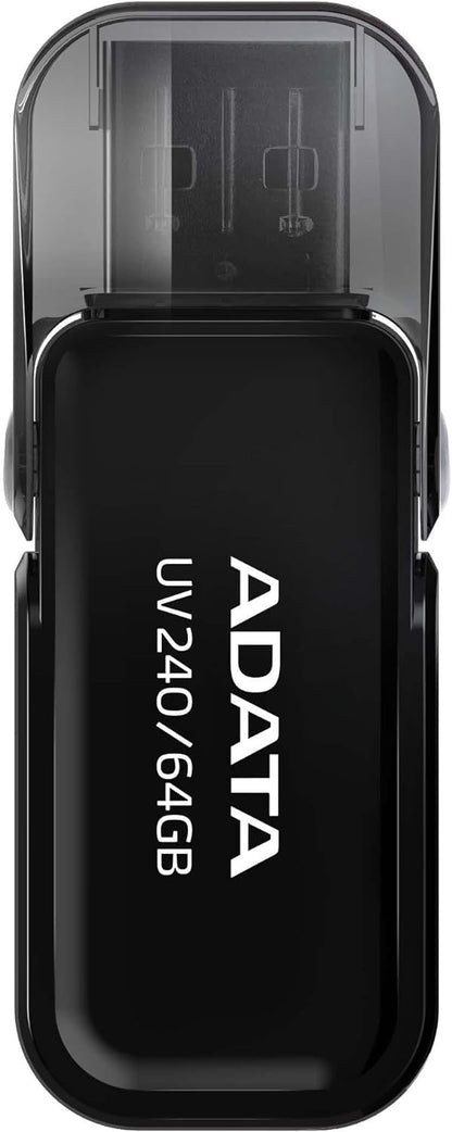 Εξωτερική μνήμη USB-A Adata UV240 UV240, 32 GB AUV240-32G-RBK AUV240-32G-RBK 