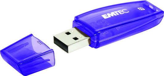 Εξωτερική Μνήμη USB-A Emtec C410 Color Mix, 8Gb ECMMD8GC410