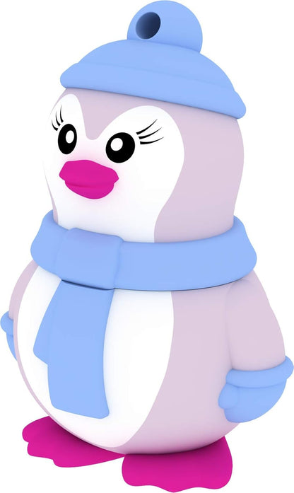 External USB-A Memory Emtec M336 Miss Penguin, 16Gb ECMMD16GM336