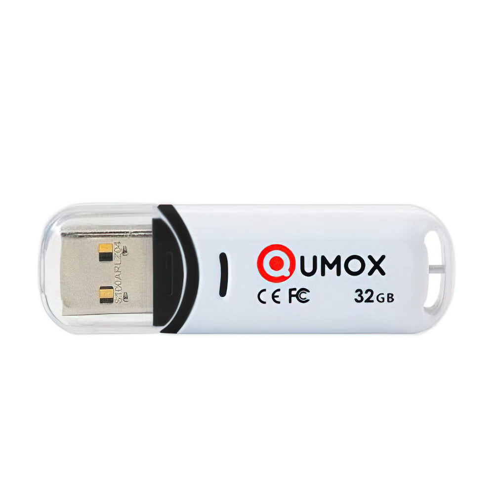 Εξωτερική Μνήμη USB-A Qumox, 32Gb, Λευκή