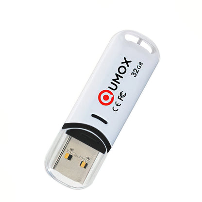 Εξωτερική Μνήμη USB-A Qumox, 32Gb, Λευκή