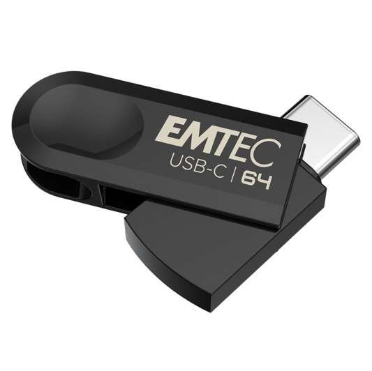 Εξωτερική Μνήμη USB-C Emtec C280 Single, 64Gb ECMMD64GC28