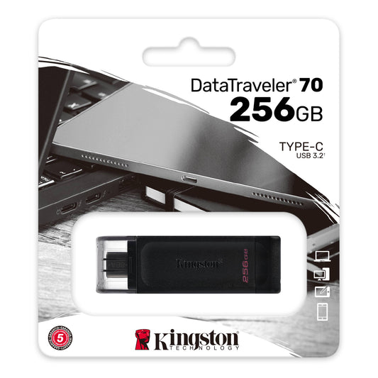 Εξωτερική μνήμη Kingston DT70 DT70/256GB USB-C, 256 GB 