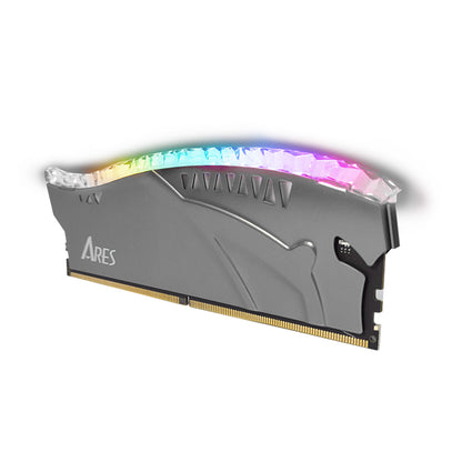 Μνήμη RAM Dato Ares Armor Lite, DDR5, RGB, 16GB, 6000Mhz, Γκρι ARB16G5G60