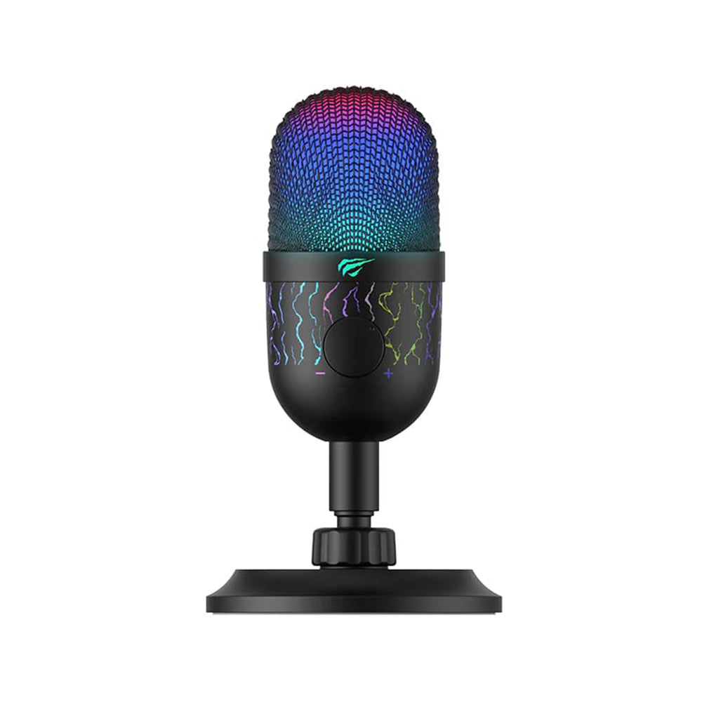 HAVIT GK52 Gaming Microphone, RGB, USB-A, 1.8m, Black