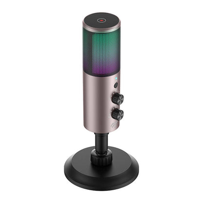 HAVIT GK61 Gaming Microphone, RGB, USB-C, Gray