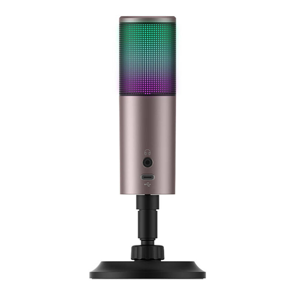 HAVIT GK61 Gaming Microphone, RGB, USB-C, Gray