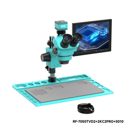 Μικροσκόπιο με Οθόνη και Κάμερα RF4 RF-7050TVD2 + 2KC2PRO + S010
