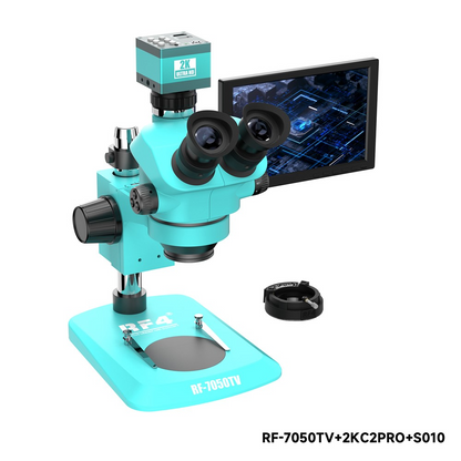 Μικροσκόπιο με Οθόνη και Κάμερα RF4 RF-7050TV + 2KC2PRO + S010