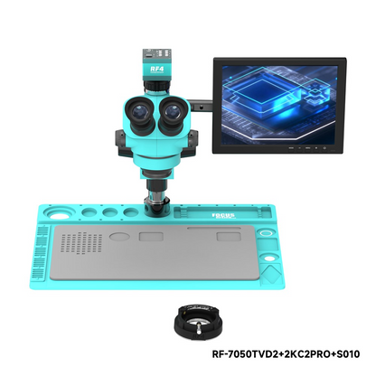Μικροσκόπιο με Οθόνη και Κάμερα RF4 RF-7050TVD2 + 2KC2PRO + S010
