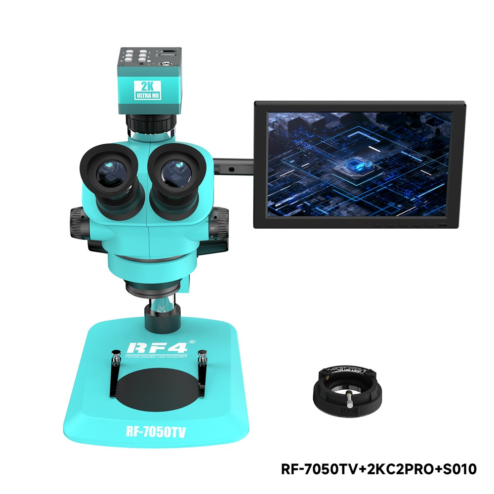Μικροσκόπιο με Οθόνη και Κάμερα RF4 RF-7050TV + 2KC2PRO + S010