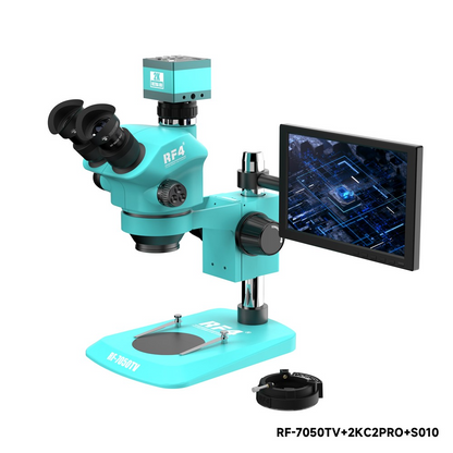 Μικροσκόπιο με Οθόνη και Κάμερα RF4 RF-7050TV + 2KC2PRO + S010