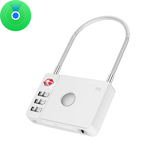 MiLi SmartTag MiLock Luggage για iOS Series, Λευκό HD-P16-L