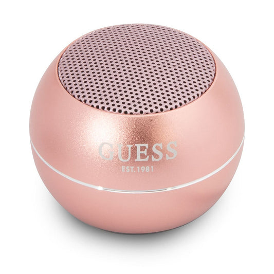 Φορητό Ηχείο Bluetooth Guess, 3W, Ροζ
