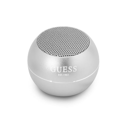 Φορητό Ηχείο Bluetooth Guess, 3W, Ασημί