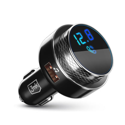 Διαμορφωτής Bluetooth FM 3MK Hyper Car, 2 x USB-A - 1 x microSD