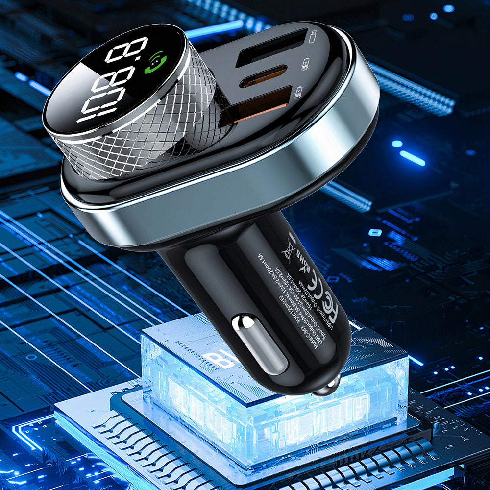 Proove Bluetooth FM Modulator, 2 x USB-A - 1 x USB-C - 1 x microSD FMSL30110001