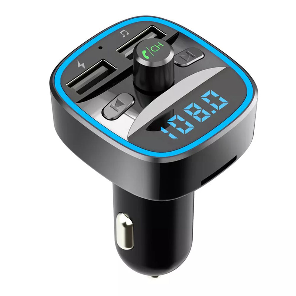Techsuit JamLink Bluetooth FM Modulator, 2 x USB-A - 1 x microSD
