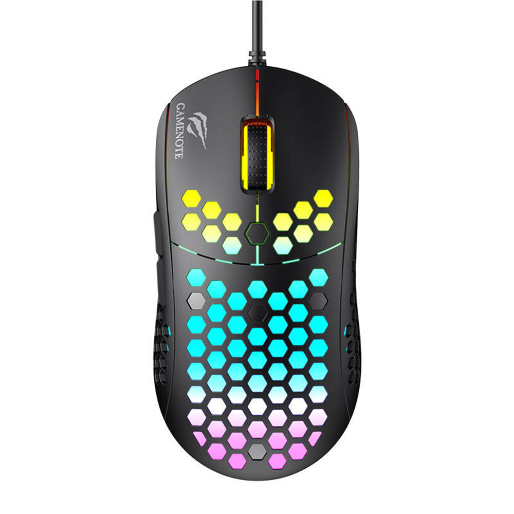 Mouse Gaming Wired USB HAVIT MS1032, RGB, 800DPI - 6400DPI, Μαύρο