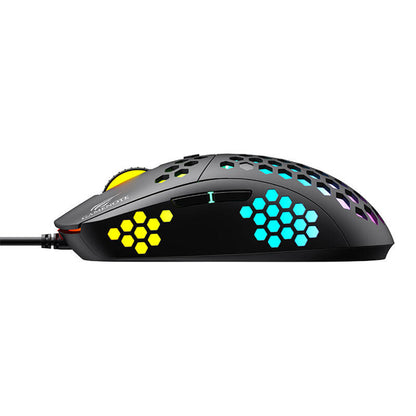 Mouse Gaming Wired USB HAVIT MS1032, RGB, 800DPI - 6400DPI, Μαύρο
