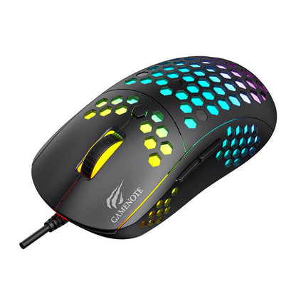Mouse Gaming Wired USB HAVIT MS1032, RGB, 800DPI - 6400DPI, Μαύρο
