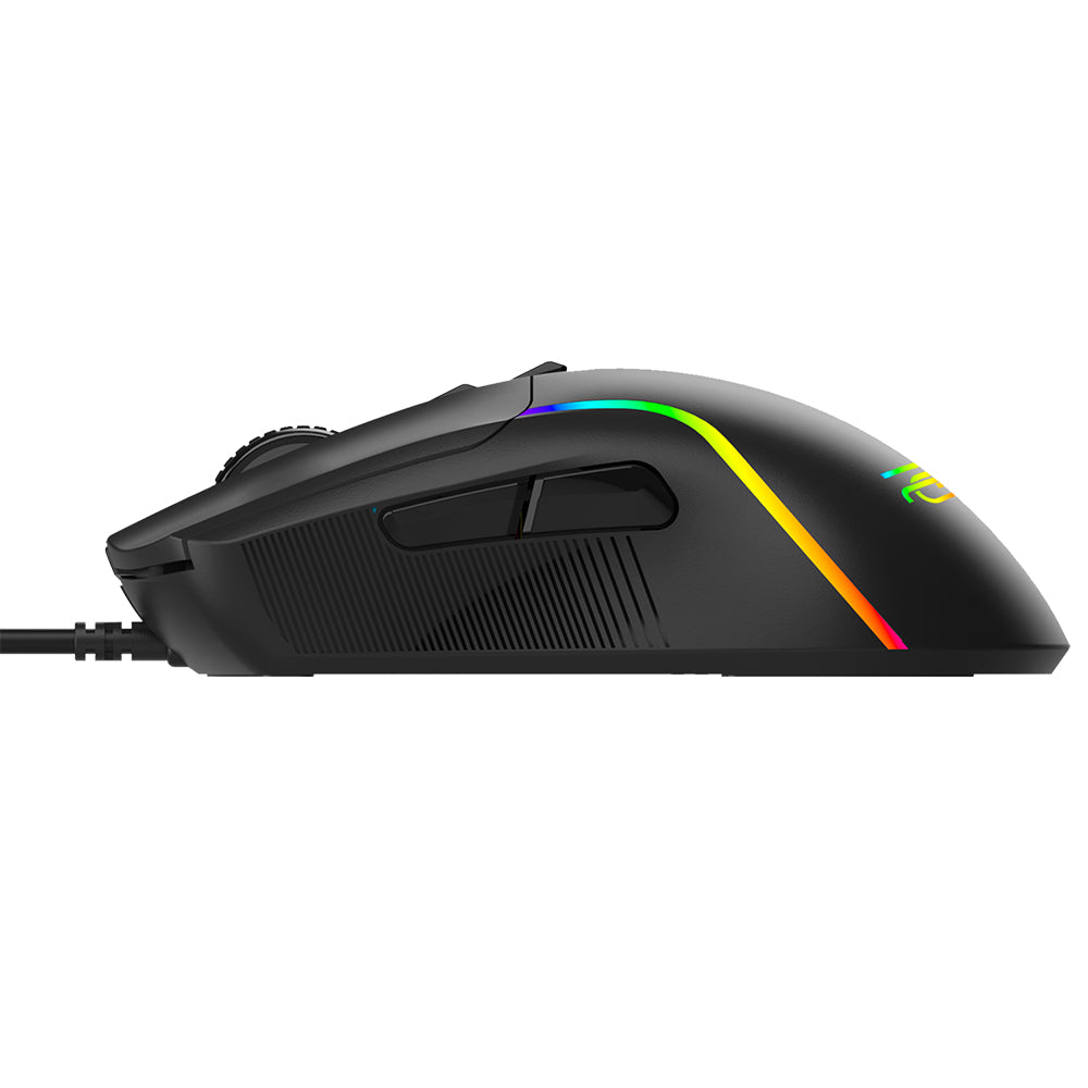 Proove Assembler Wired USB Gaming Mouse, RGB, 12400DPI, Black CMAS00000101