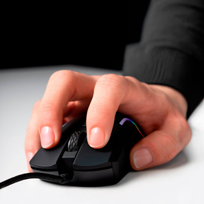 Proove Assembler Wired USB Gaming Mouse, RGB, 12400DPI, Black CMAS00000101