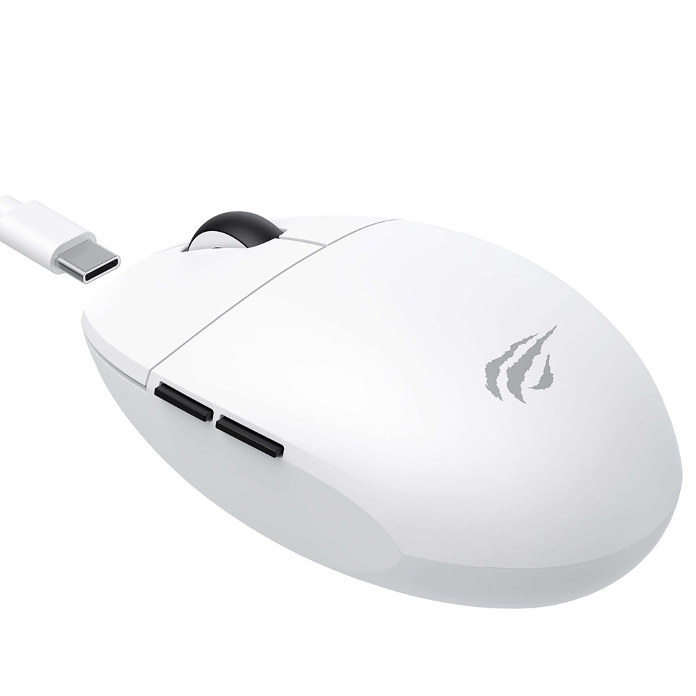 Ασύρματο Gaming Mouse HAVIT MS1039W, 800DPI - 7400DPI, Λευκό