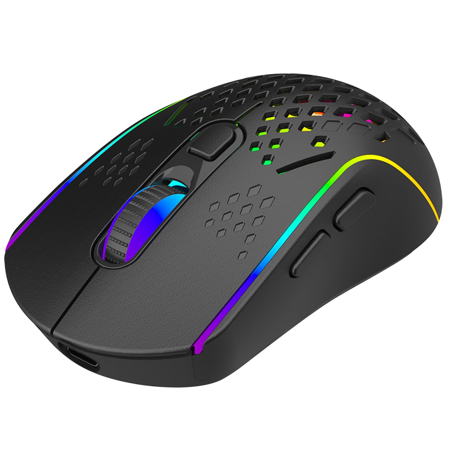Proove Buzz Wireless Gaming Mouse, RGB, 800DPI - 4800DPI, Black WMBU00022401