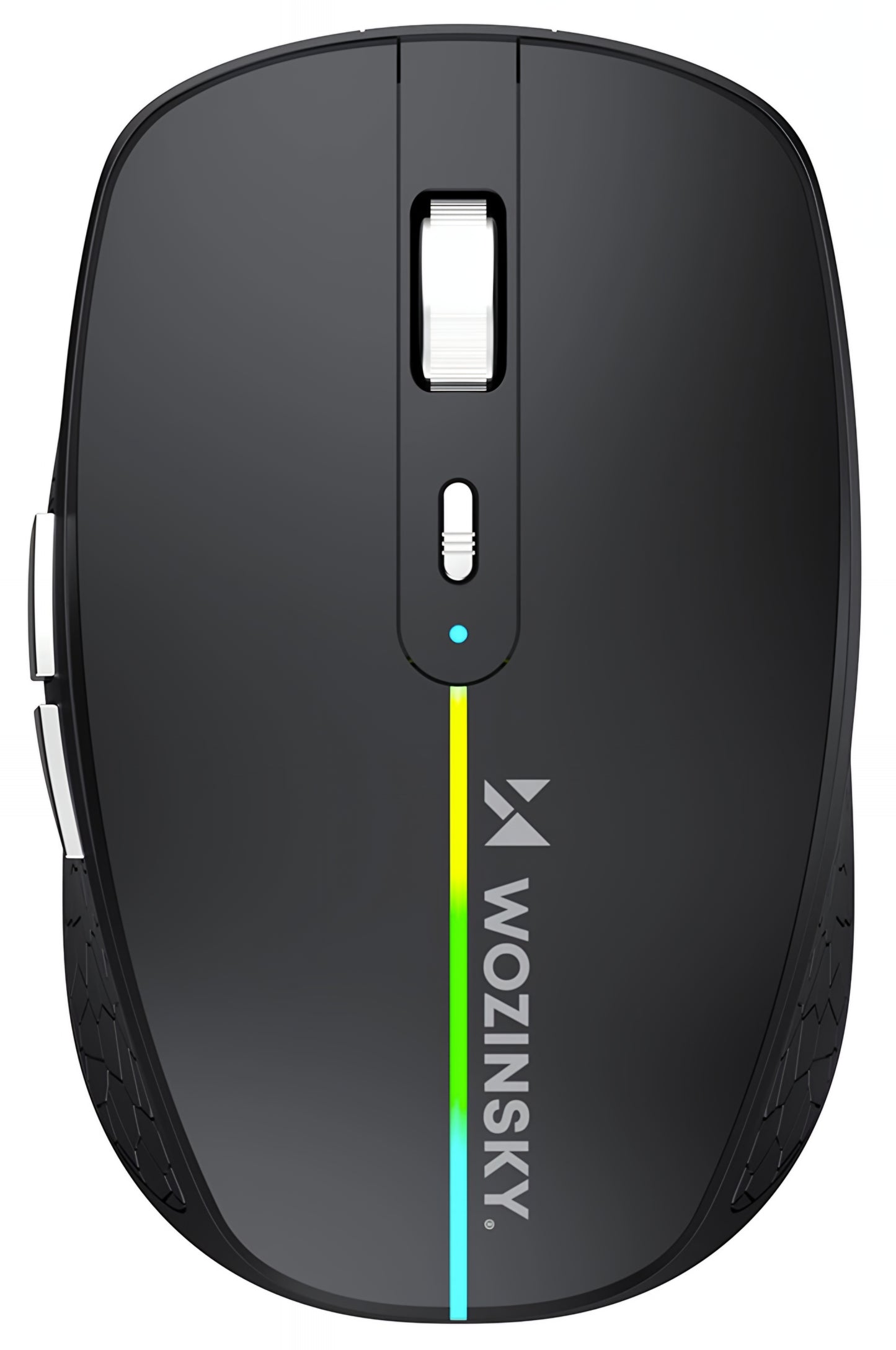 Ασύρματο Gaming Ποντίκι WZK WMGK-1132, 1600DPI, RGB, BT / Wi-Fi, Μαύρο