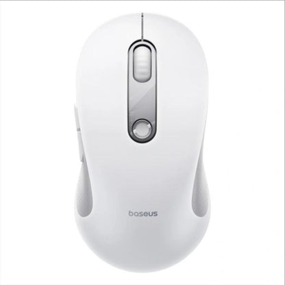 Ασύρματο Ποντίκι Baseus F02, 4000DPI, BT / Wi-Fi, Λευκό B0203202