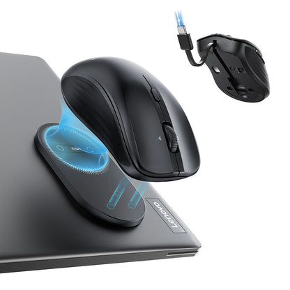 Ασύρματο Ποντίκι ESR MagMouse, 800DPI - 4800DPI, BT / Wi-Fi, Μαύρο