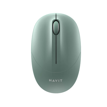 Wireless Mouse HAVIT MS54GT, 1600DPI, Green