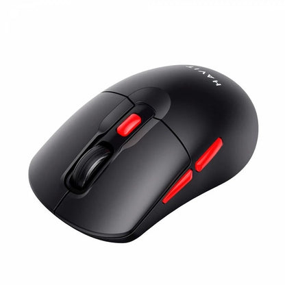 Mouse Wireless HAVIT MS59WB, 800DPI - 1600DPI, Μαύρο Κόκκινο