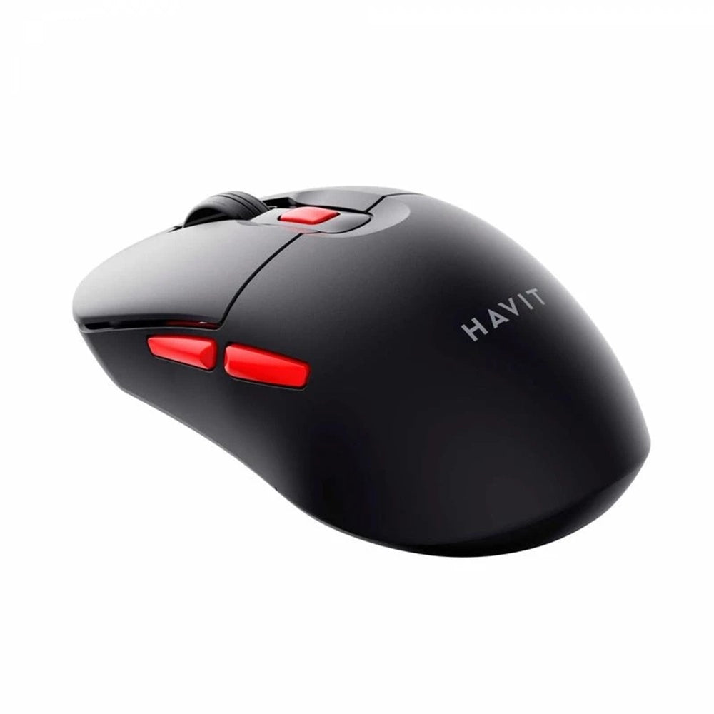 Mouse Wireless HAVIT MS59WB, 800DPI - 1600DPI, Μαύρο Κόκκινο