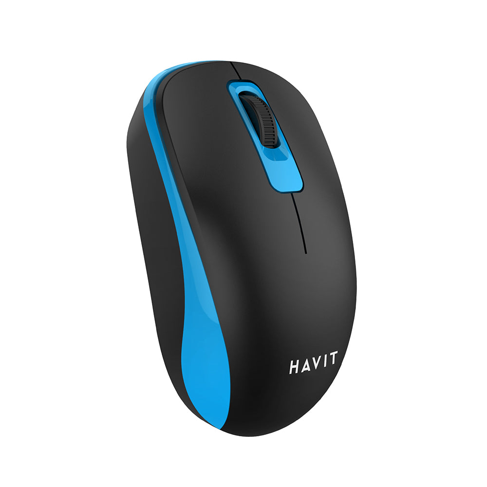 Mouse Wireless HAVIT MS626GT, 1200DPI, Μαύρο Μπλε