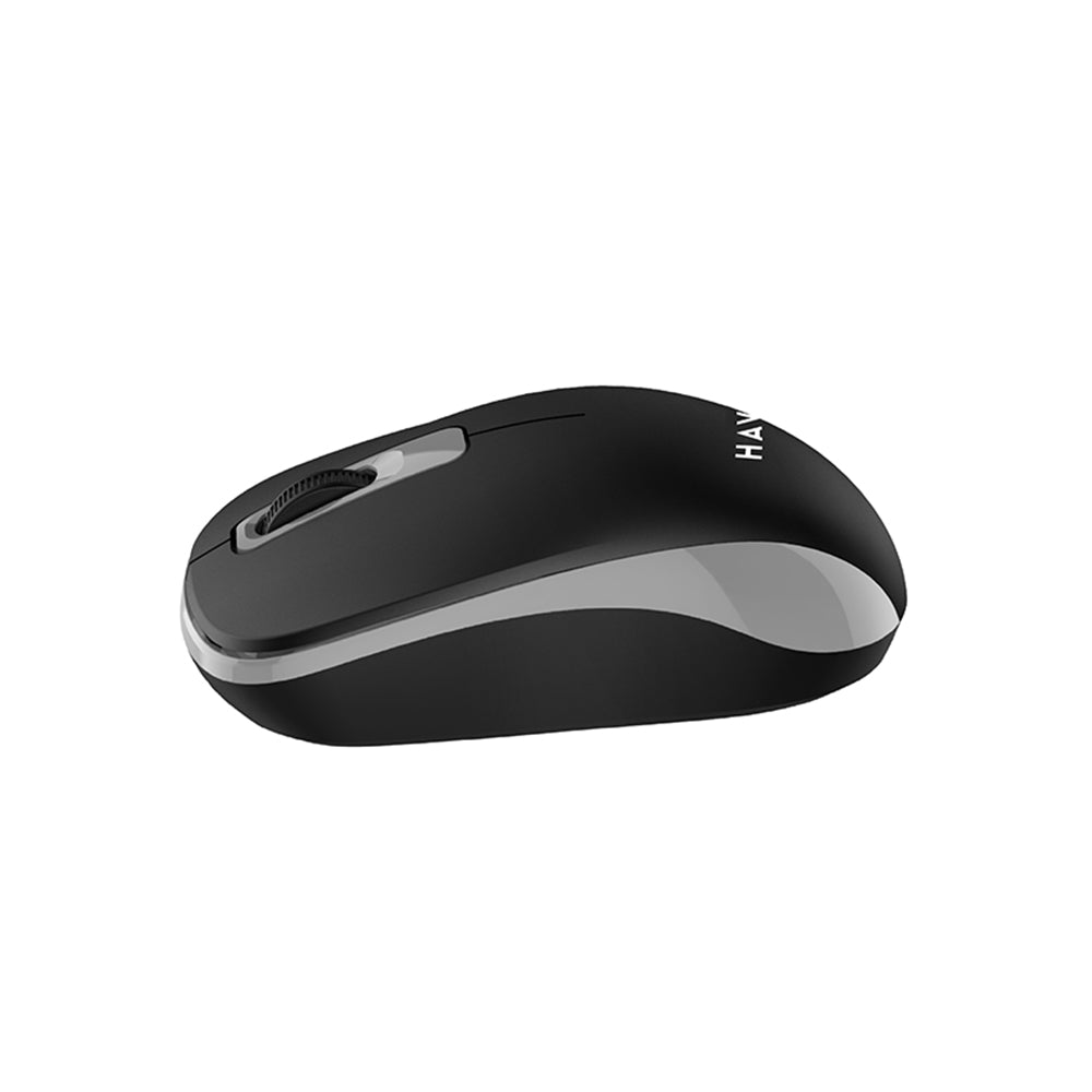 Mouse Wireless HAVIT MS626GT, 1200DPI, Μαύρο Γκρι