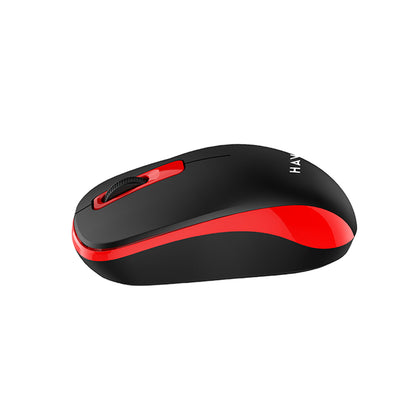 Mouse Wireless HAVIT MS626GT, 1200DPI, Μαύρο Κόκκινο