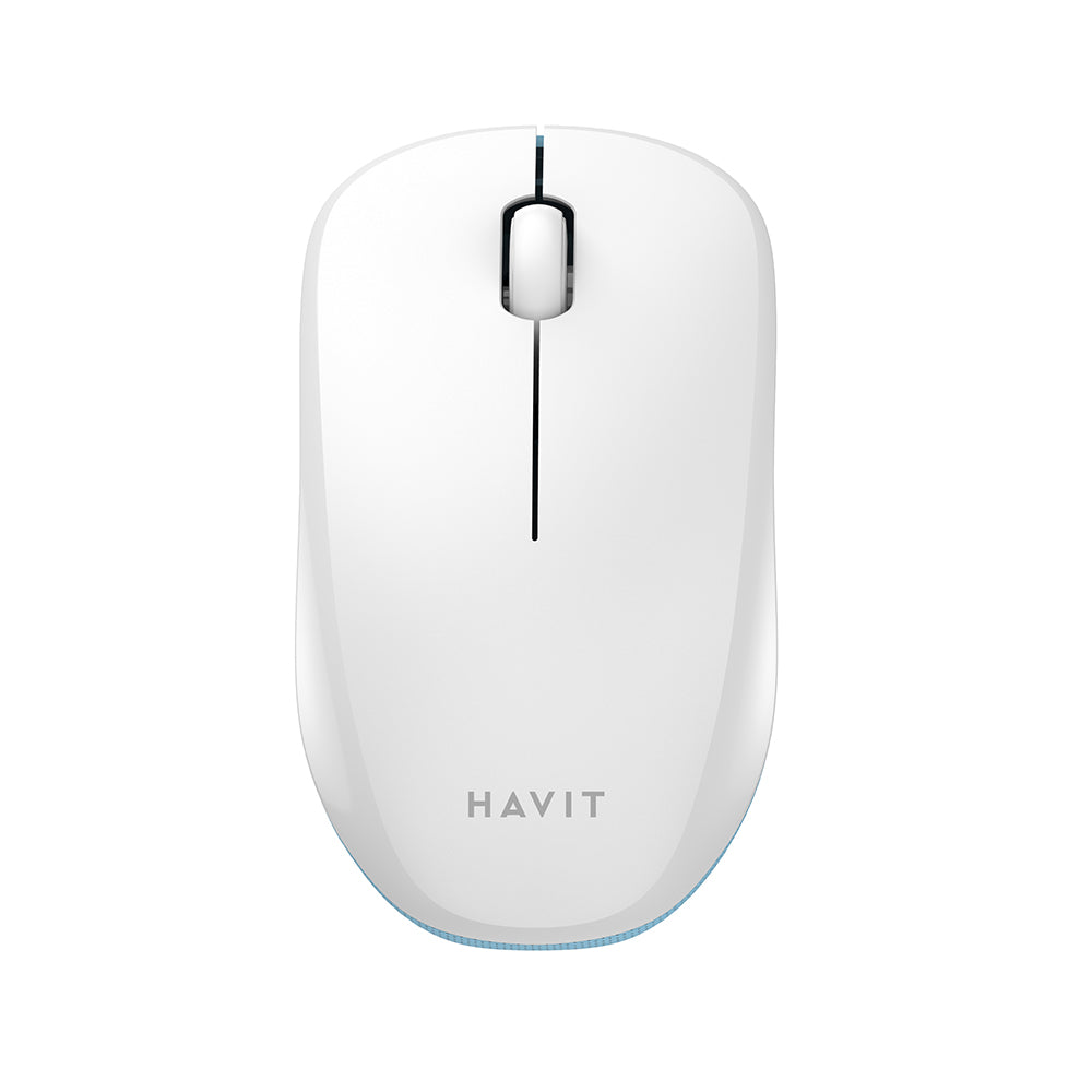Mouse Wireless HAVIT MS66GT, 1200DPI, Λευκό Μπλε