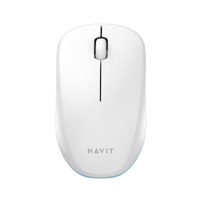 Mouse Wireless HAVIT MS66GT, 1200DPI, Λευκό Μπλε