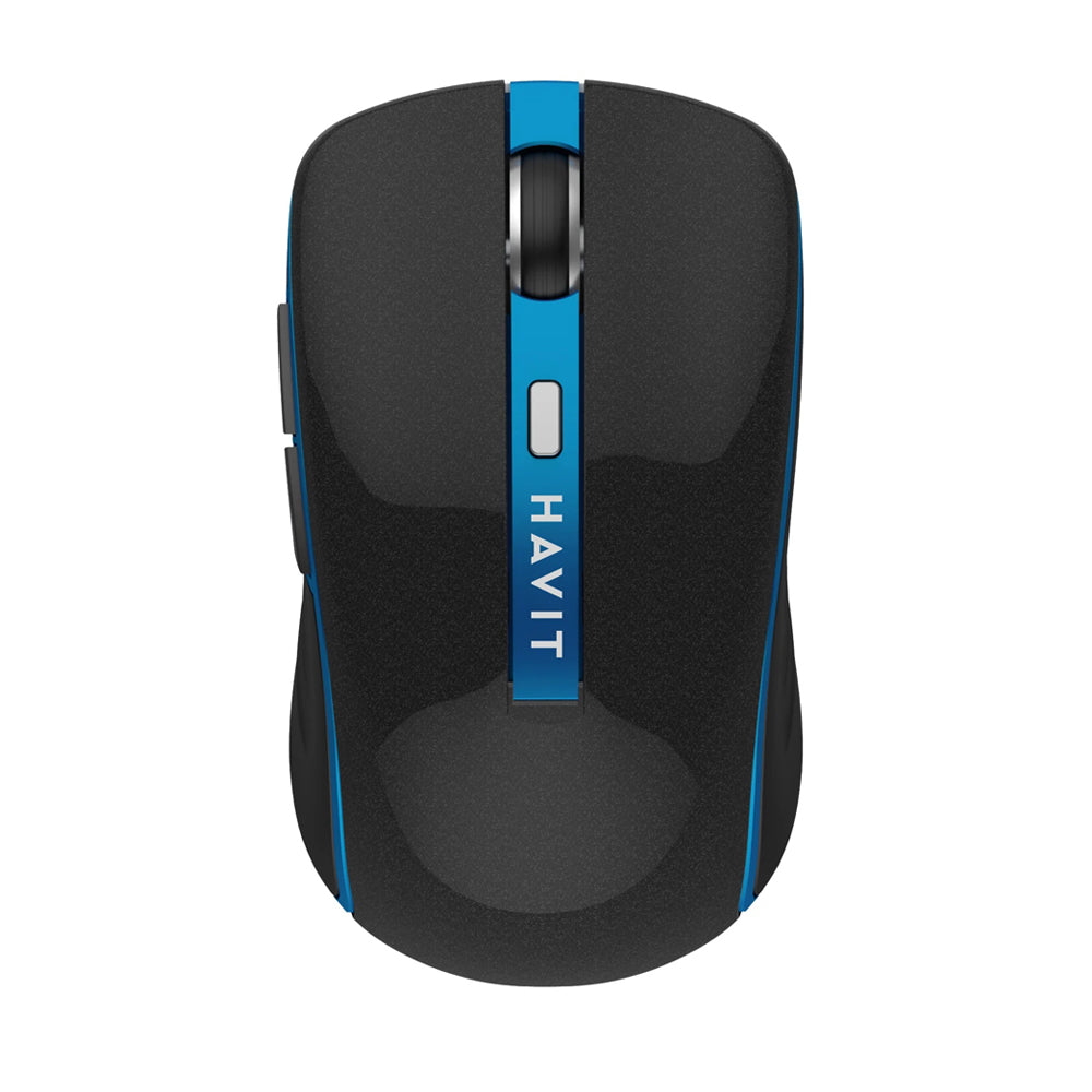 Mouse Wireless HAVIT MS951GT, 1000DPI - 1600DPI, Μαύρο Μπλε