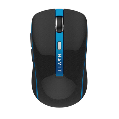 Mouse Wireless HAVIT MS951GT, 1000DPI - 1600DPI, Μαύρο Μπλε