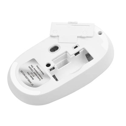 Mouse Wireless HOCO DI04, 1200DPI, BT / Wi-Fi, Λευκό