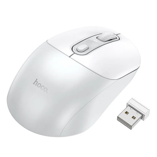 Mouse Wireless HOCO GM28, 1600DPI, Λευκό